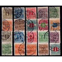 Avisportomærker. Samlede sæt.